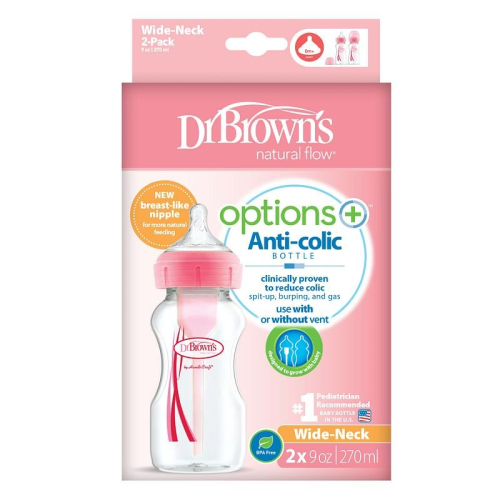 DR BROWN MAMAD OPT X 2 270 ML R B/A