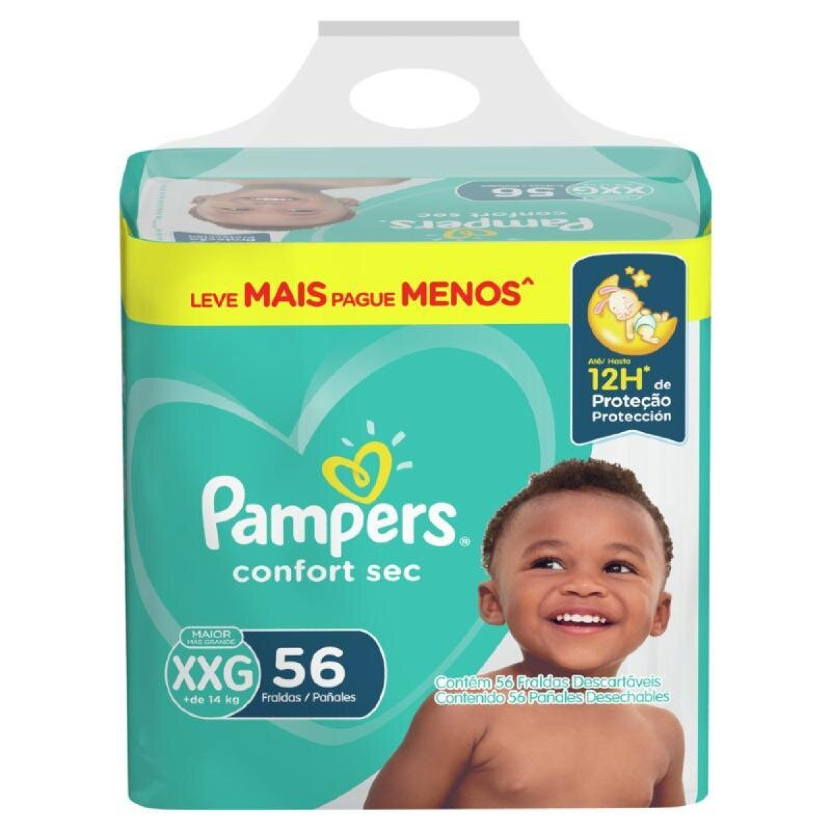 PAMPERS PANAL COMFORT XXG X 56 UNID
