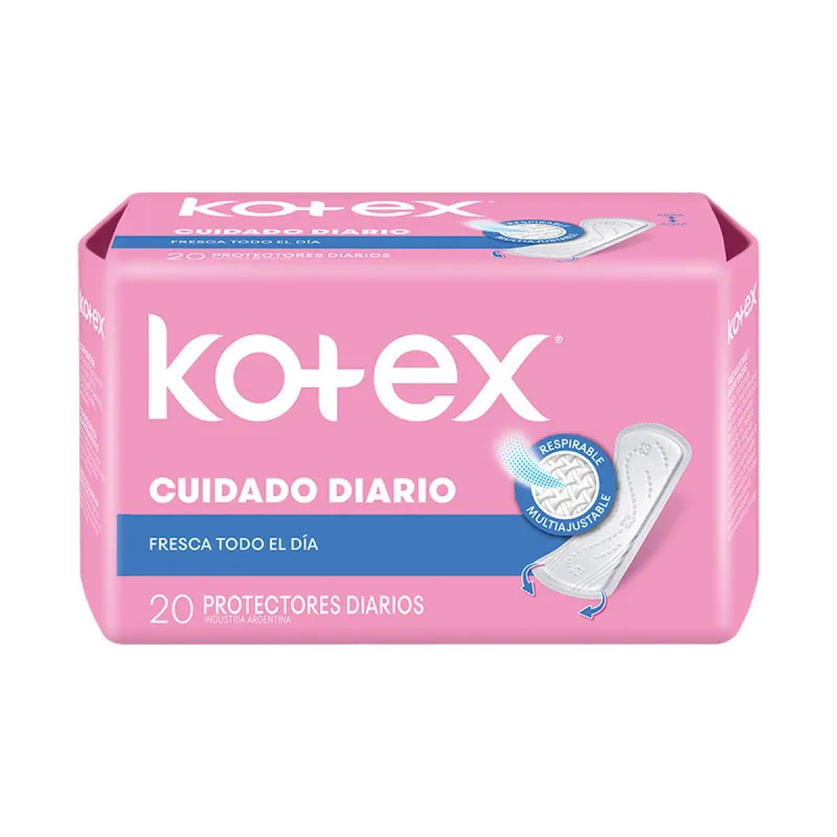 KOTEX P DIARIO MULTIF C OLOR X 20