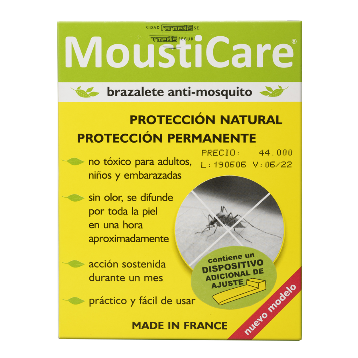 BRAZALETE ANTI MOSQUITO MOUSTICARE