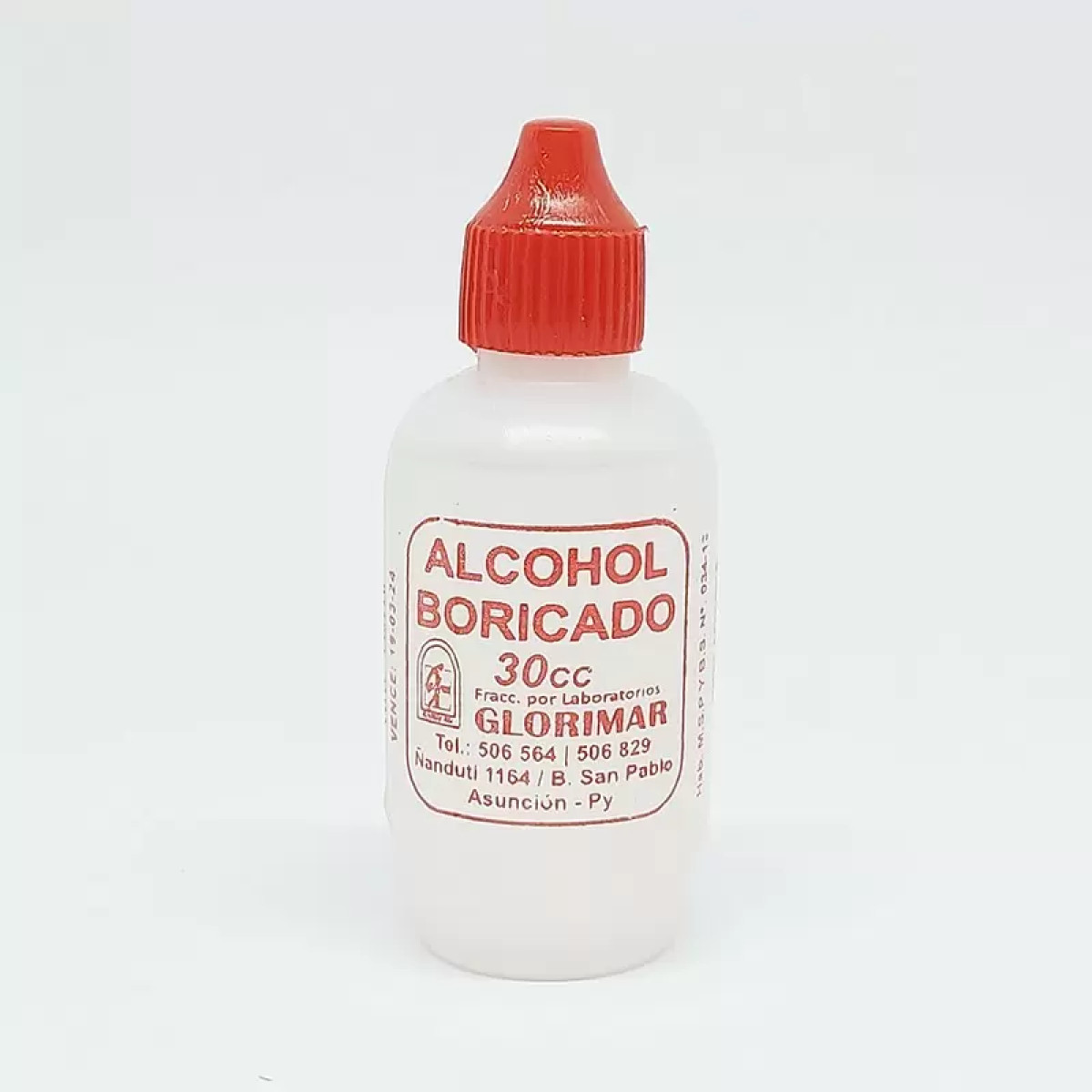 ALCOHOL BORICADO X 30 ML(GLO)