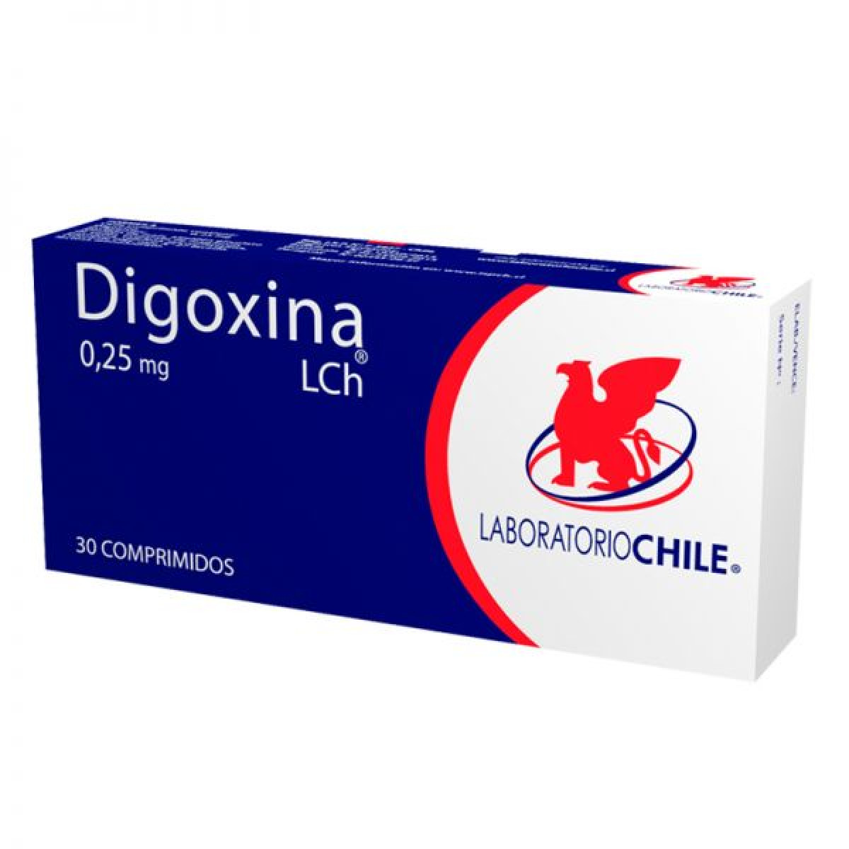 DIGOXINA 0.25 MG X 30 COMP
