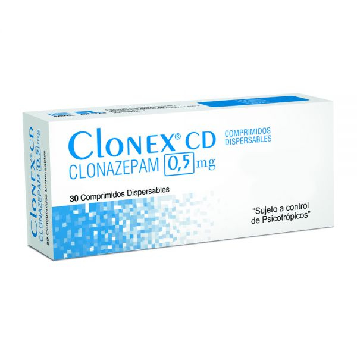 CLONEX 0.5 MG X 30 COMP +++