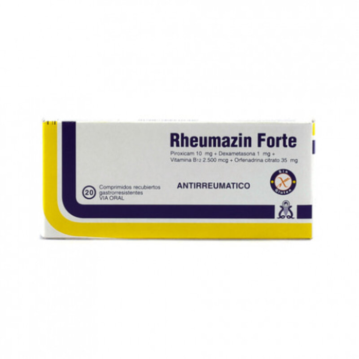 RHEUMAZIN FTE X 20 GRAGEAS (RA)