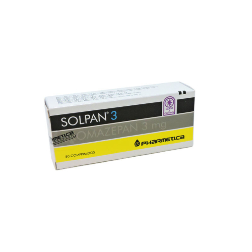 SOLPAN 3 MG X 50 COMP +++