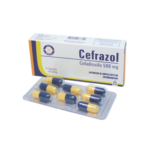 CEFRAZOL X 8 CAPS (RSA)