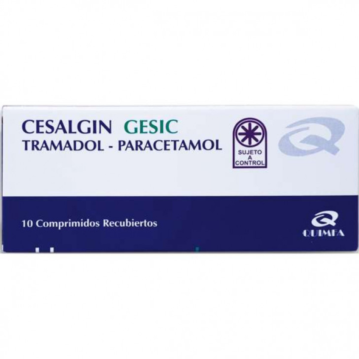 CESALGIN GESIC 37.5 MG X 10 COMP+++