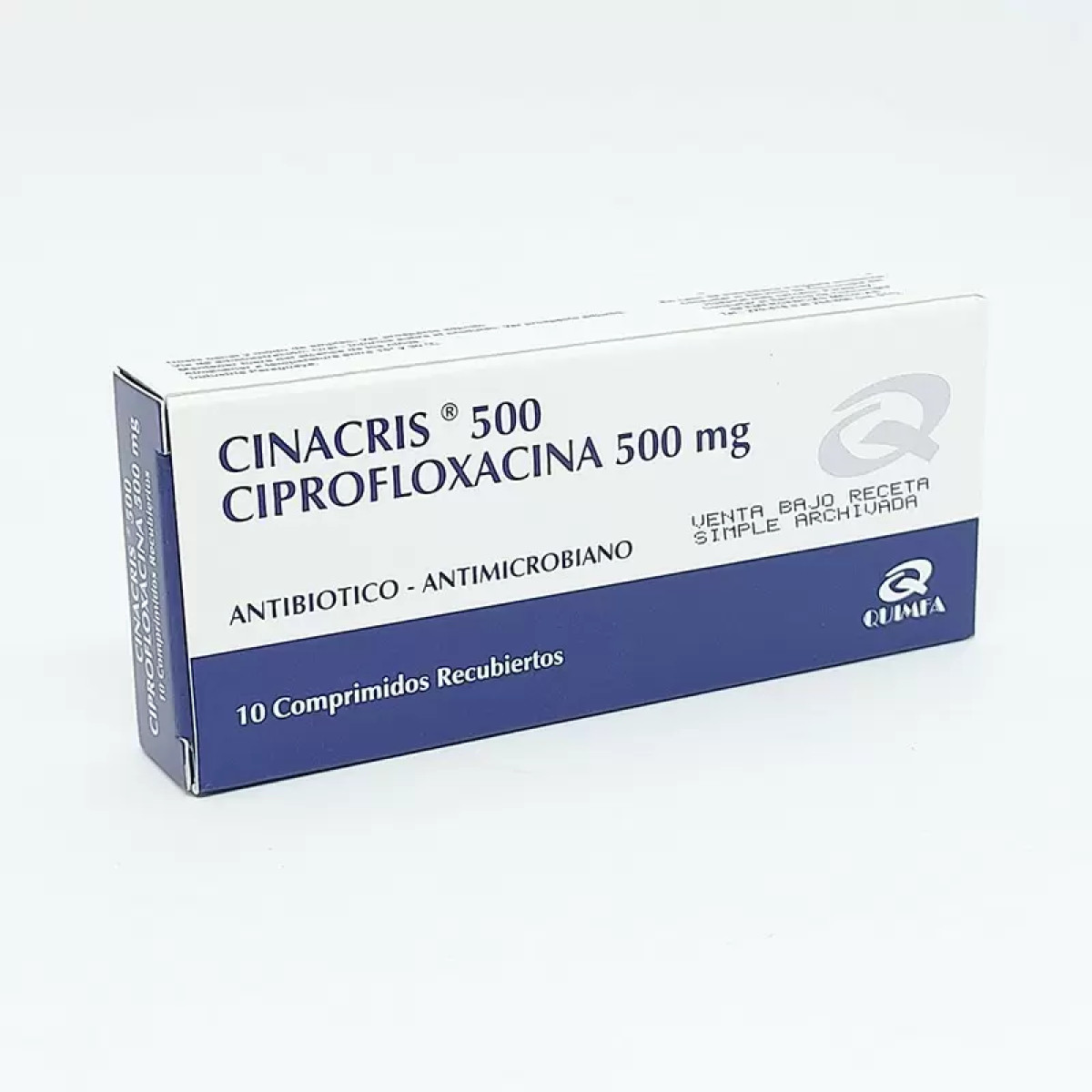 CINACRIS 500 MG X 10 COMP (RSA)