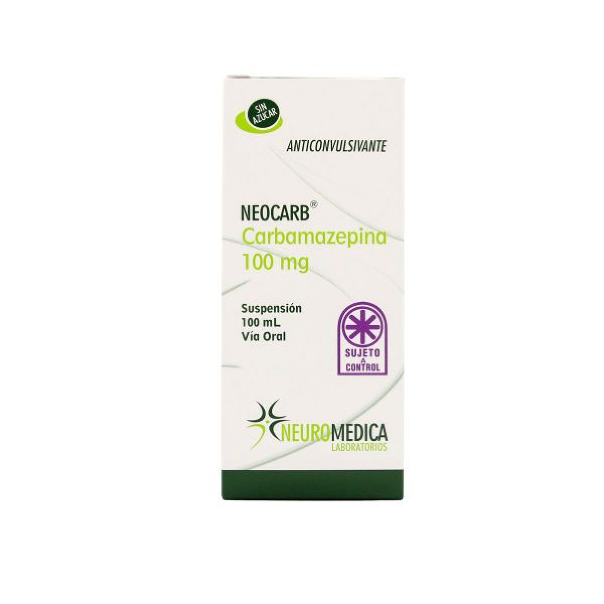 NEOCARB 100 MG SUSP X 100 ML