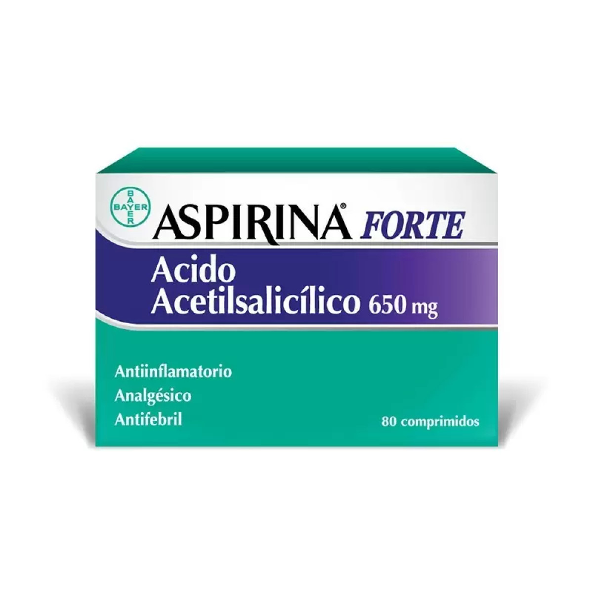 ASPIRINA FORTE BAYER X 80 COMP