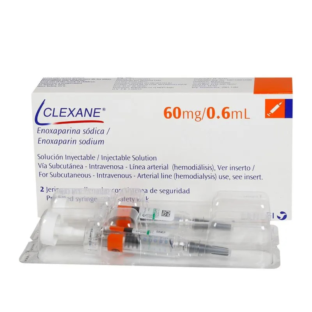 CLEXANE 60 MG X 2 JERINGAS