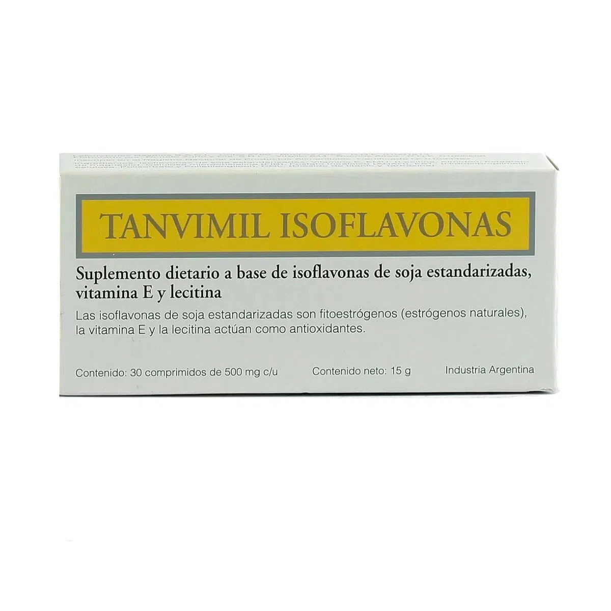 TANVIMIL ISOFLAVONAS X 30 COMP