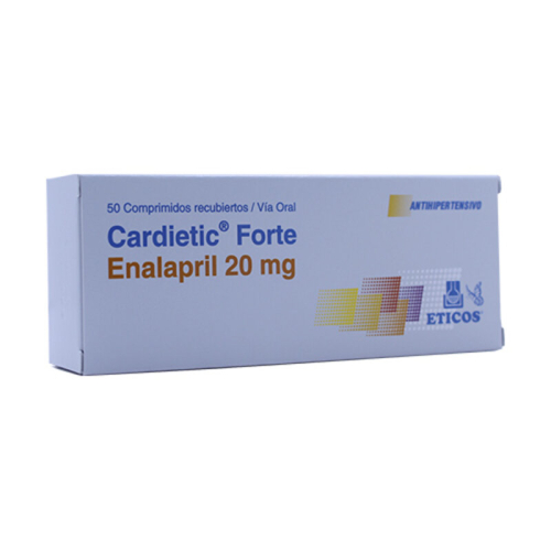 CARDIETIC FORTE 20 MG X 50 COMP REC