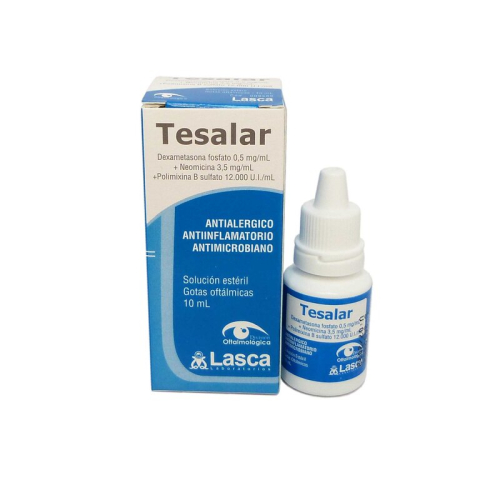 TESALAR GTS OFTAL X 10 ML