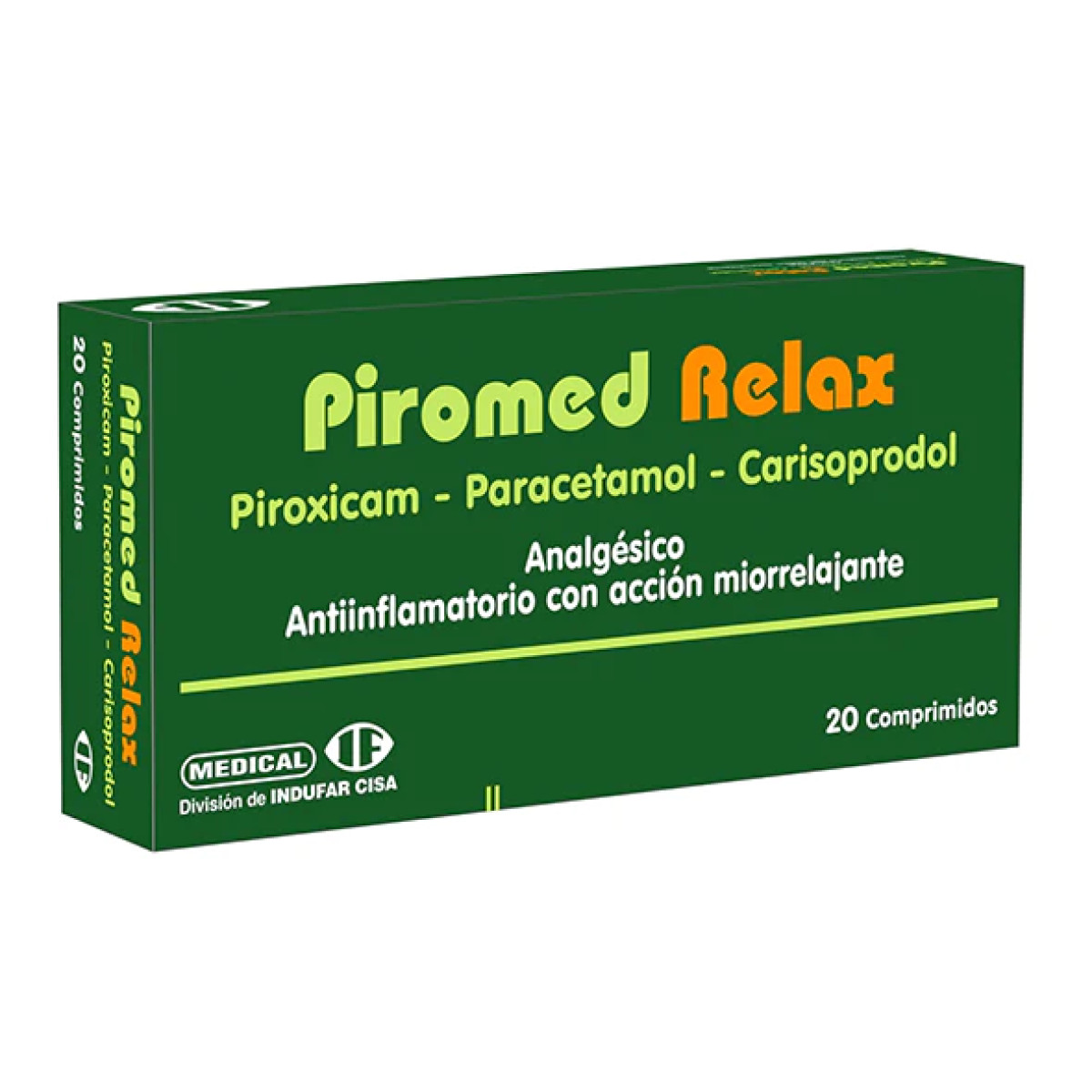 PIROMED RELAX X 20 COMP