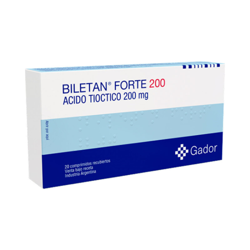 BILETAN FORTE 200 MG X 20 COMP