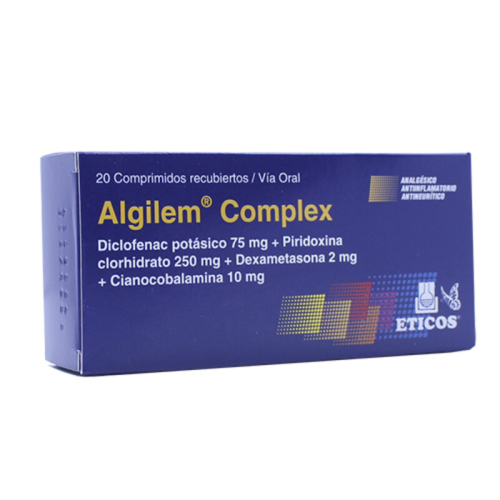 ALGILEM COMPLEX X 20 COMP RECUB(RA)
