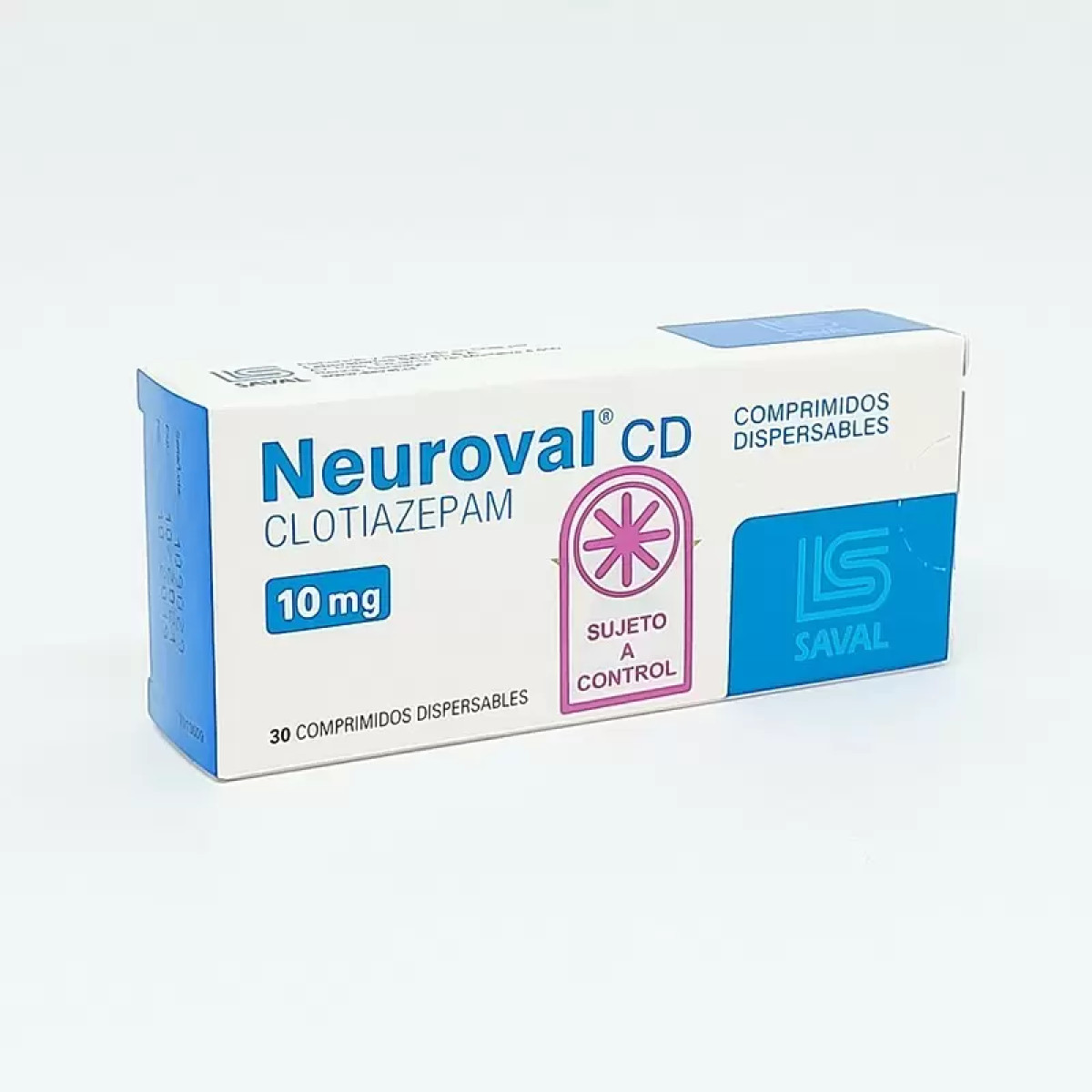 NEUROVAL CD 10 MG X 30 COMP +++