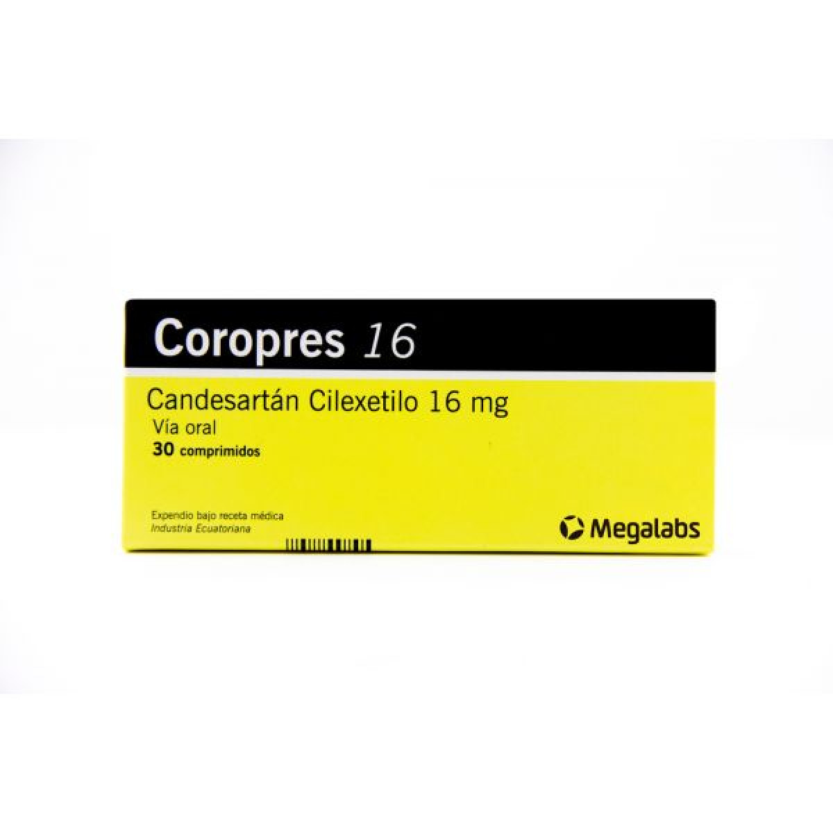 COROPRES 16 MG X 30 COMP