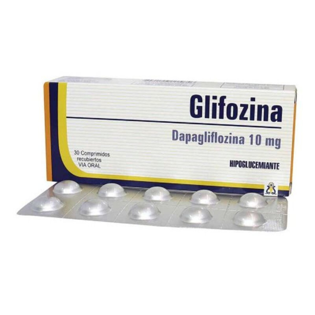 GLIFOZINA 10 MG X 30 COMP REC