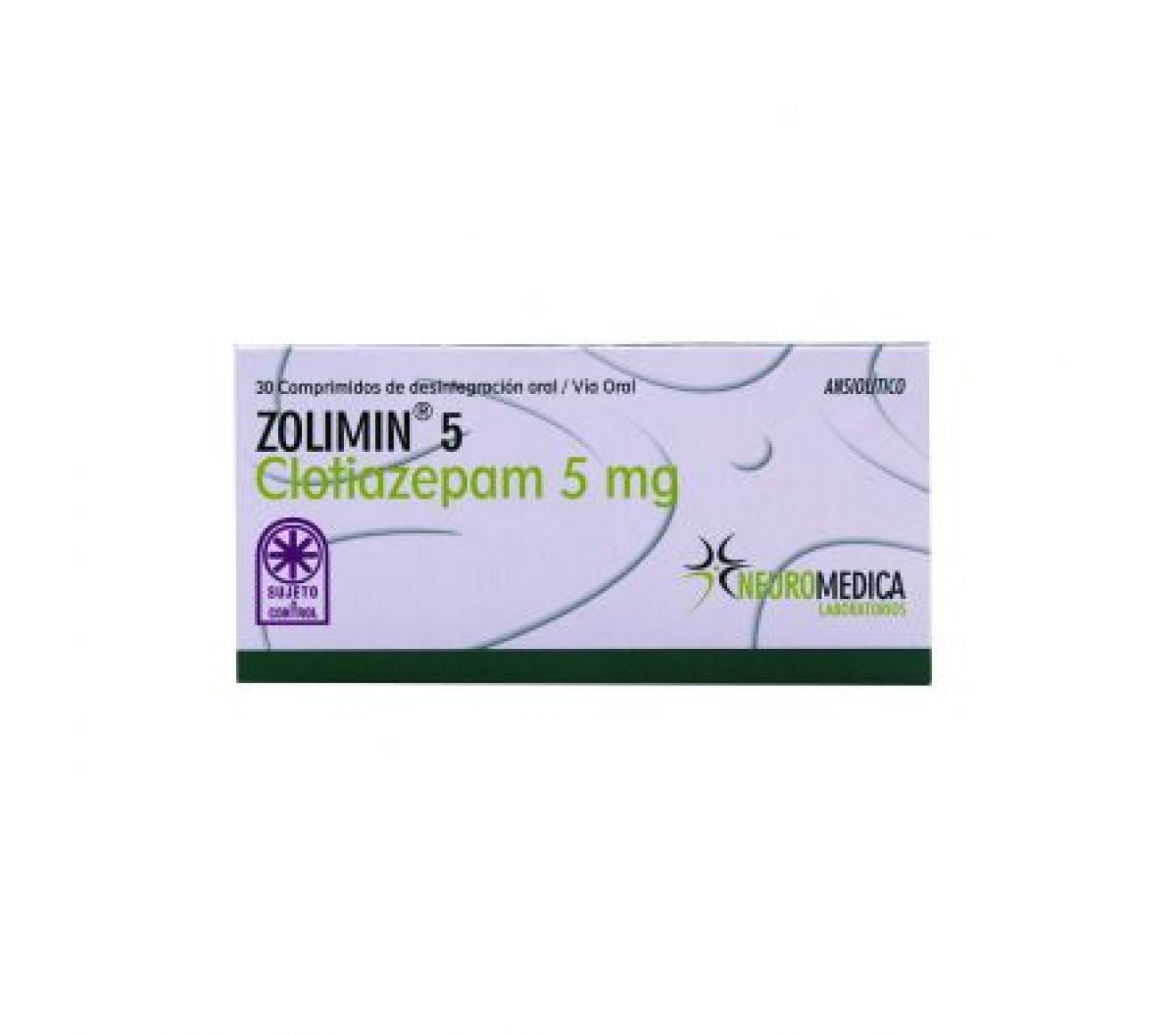 ZOLIMIN 5 MG X 30 COMP +++