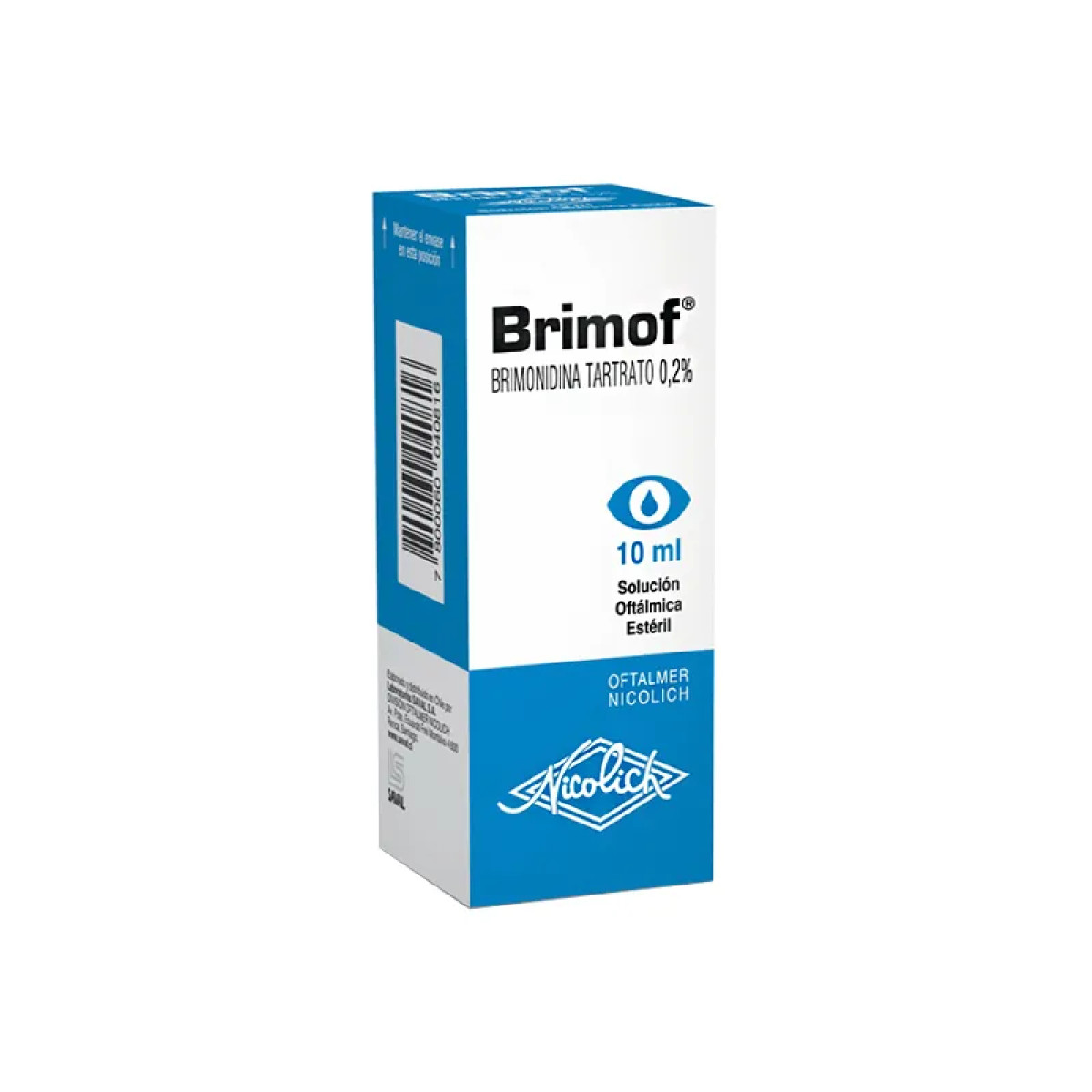 BRIMOF GTS OFTAL X 10 ML
