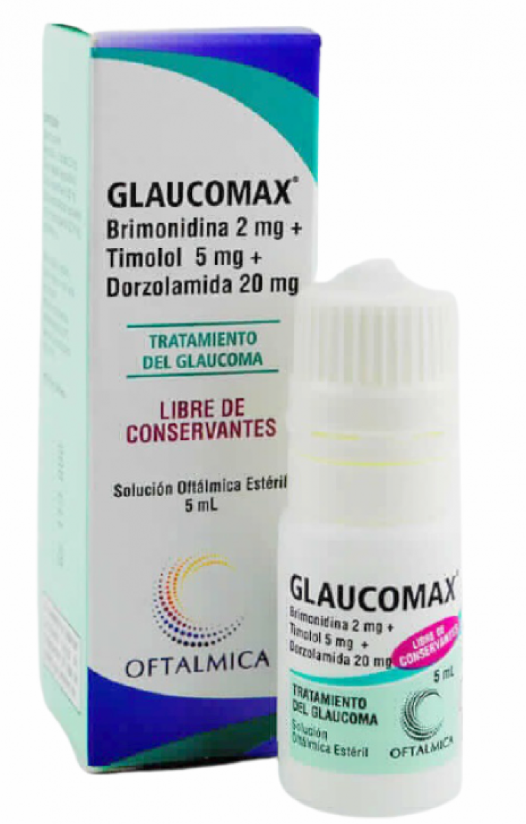 GLAUCOMAX GTS OFTAL X 5 ML
