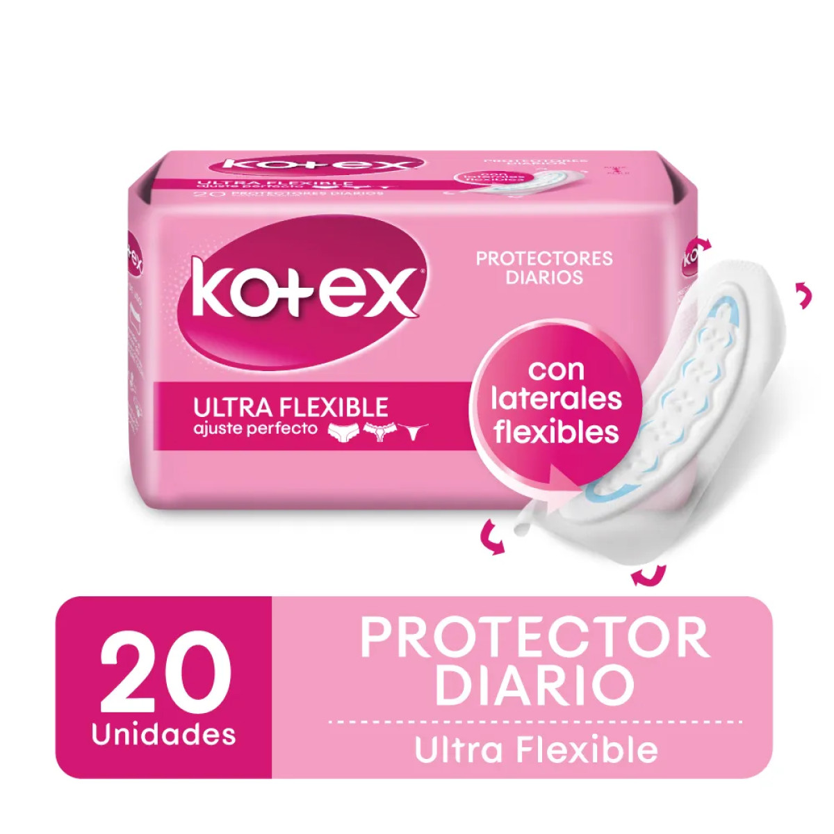 KOTEX P DIARIO ULT FLEX X 20