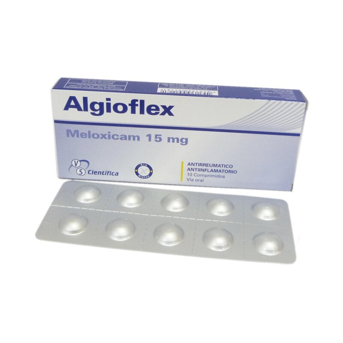 ALGIOFLEX 15 MG X 10 COMP