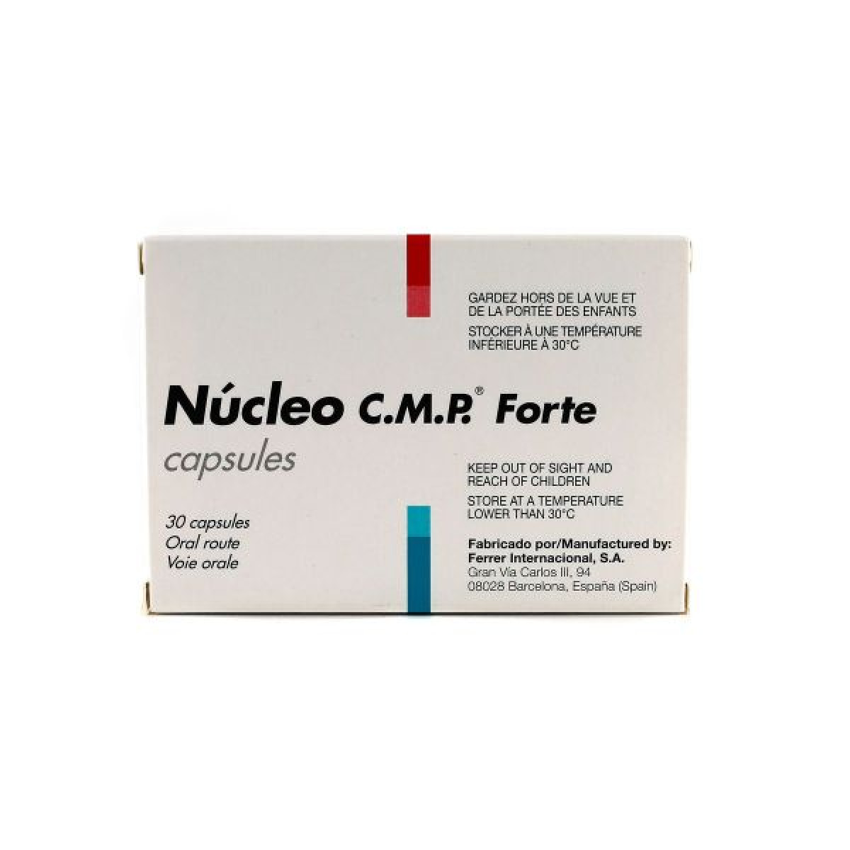 NUCLEO CMP FORTE X 30 CAPS