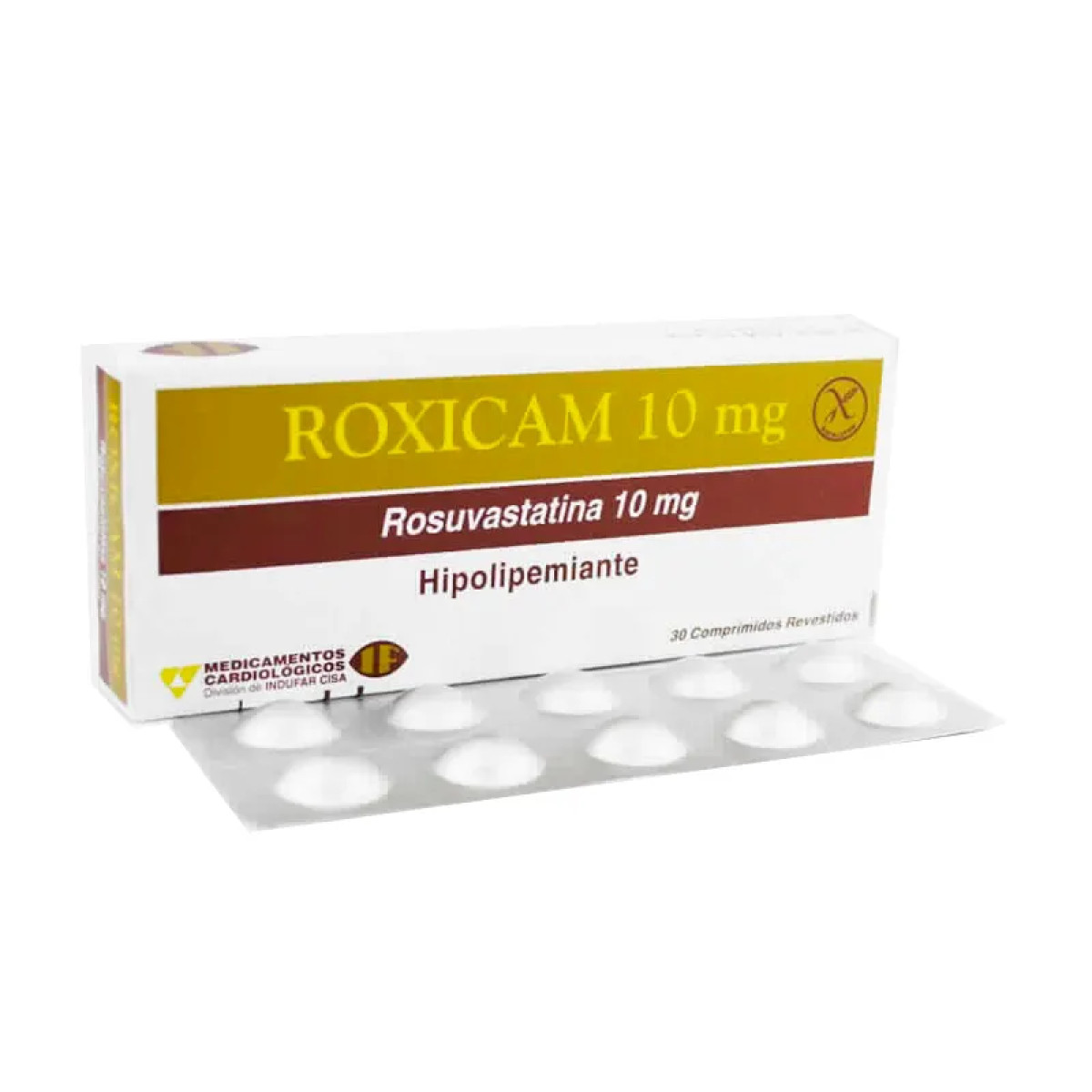 ROXICAM 10 MG X 30 COMP RECUB