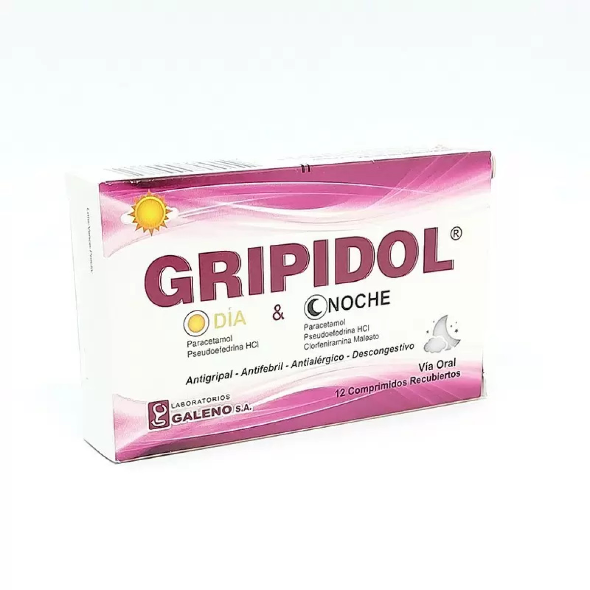 GRIPIDOL DN  X 12 COMP