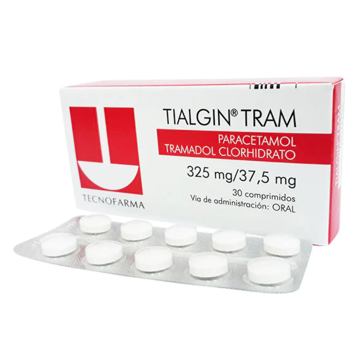 TIALGIN TRAM 37,5 MG X 30 COMP +++