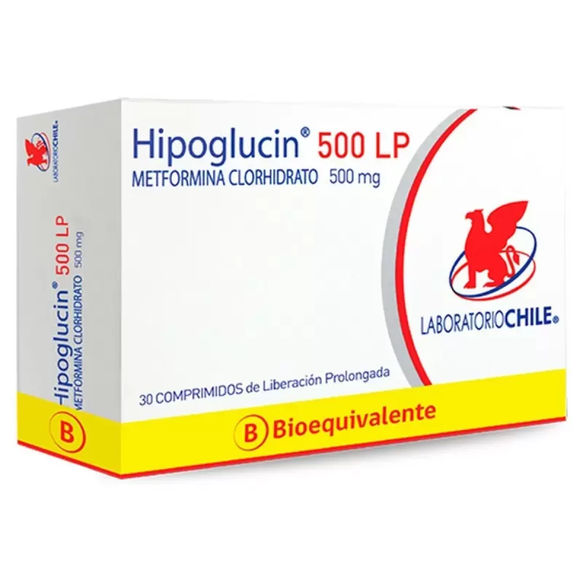 HIPOGLUCIN 500 LP X 30 COMP
