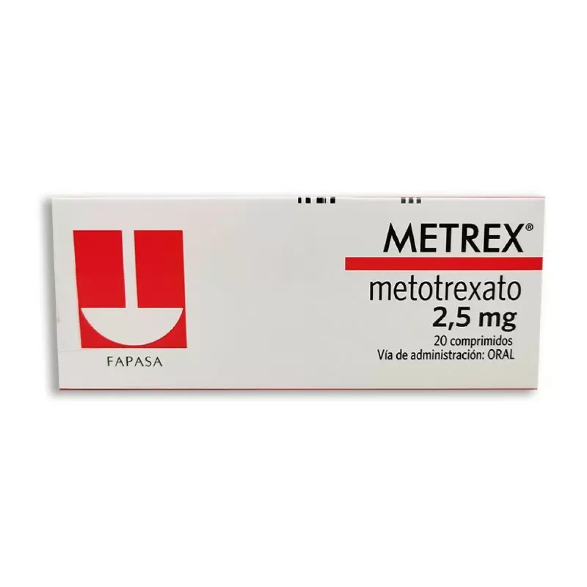 METREX 2.5 MG X 20 COMP