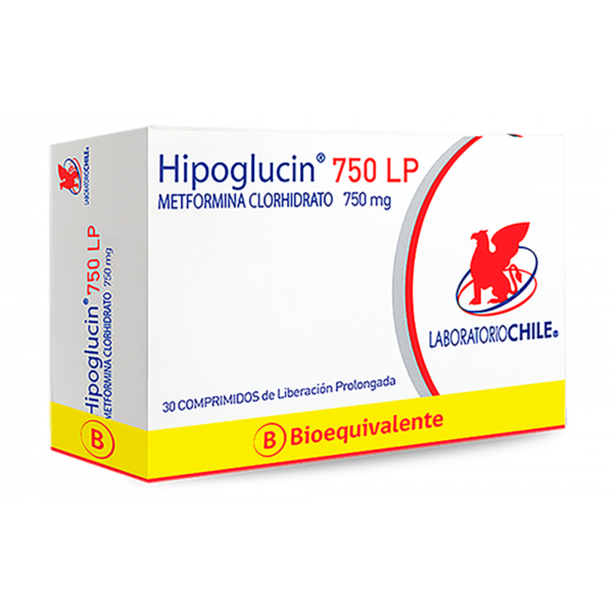 HIPOGLUCIN 750 LP X 30 COMP