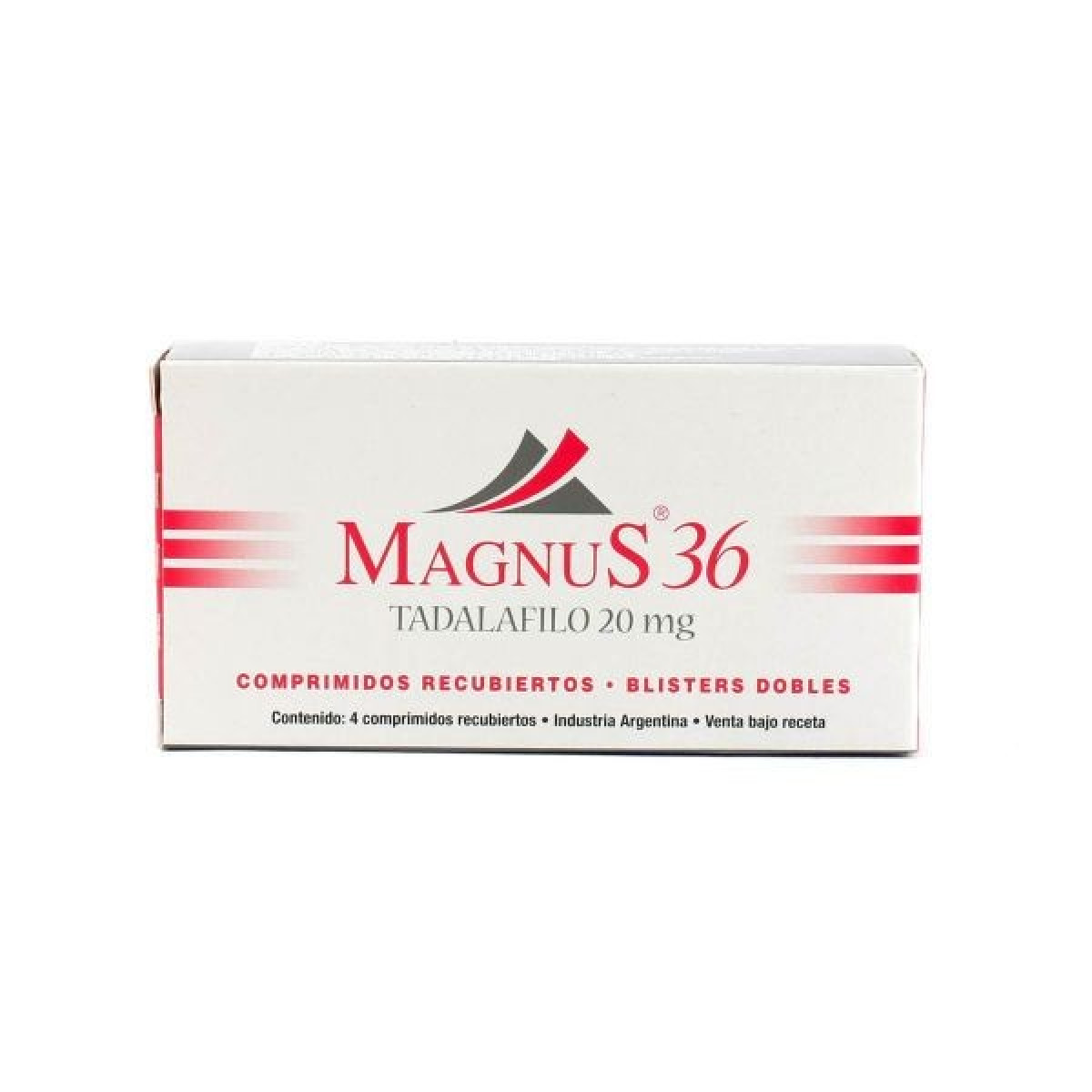 MAGNUS 36 20 MG X 4 COMP RECUB