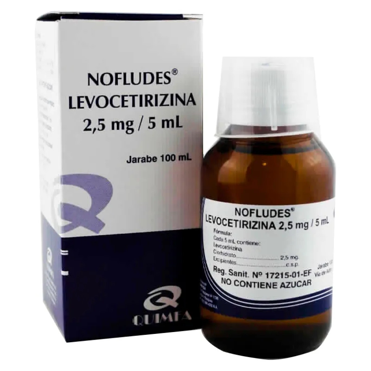 NOFLUDES 2,5 MG JBE X 100 ML