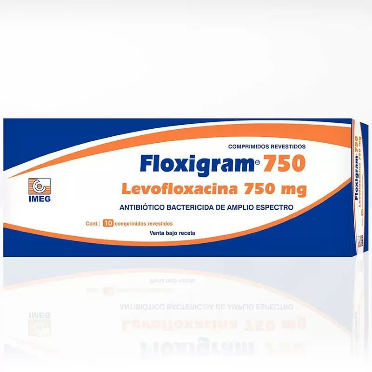 FLOXIGRAM 750 MG X 10 COMP