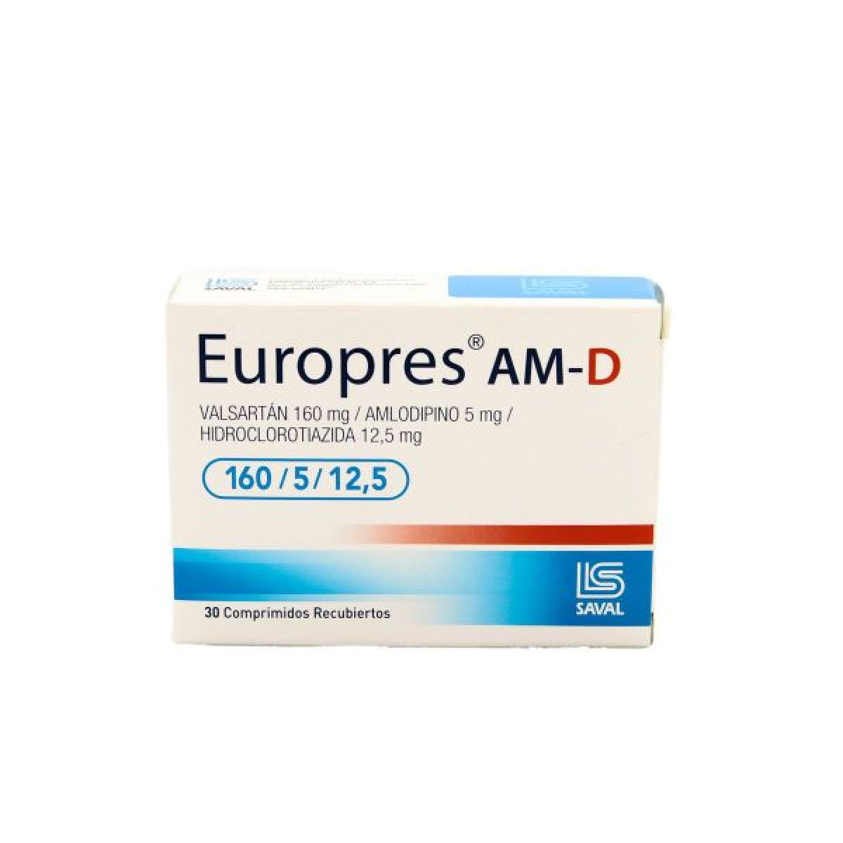 EUROPRES AM D 160/5/12.5 MG X 30