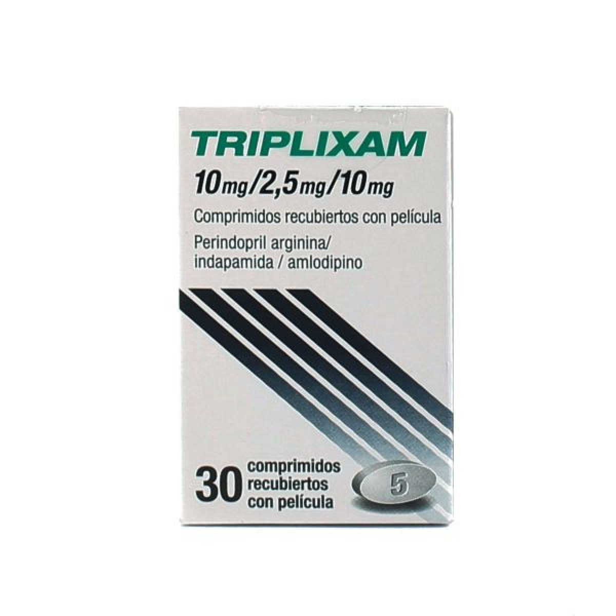 TRIPLIXAM 10/2.5/10MG X 30 COMP REC