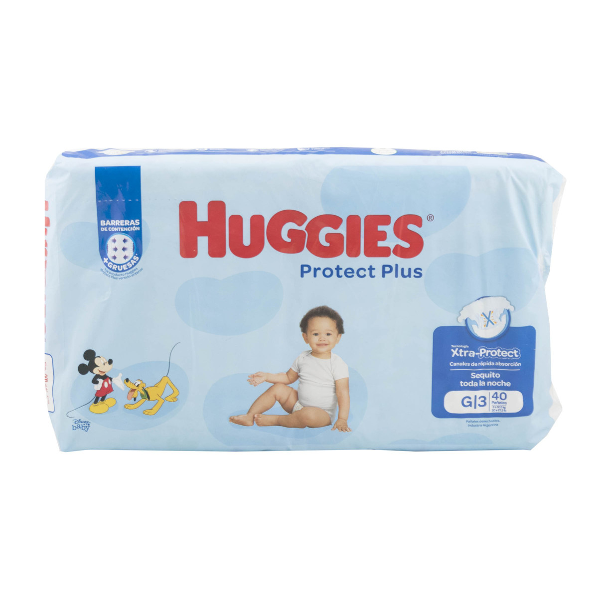 HUGGIES PANAL PROT PLUS G X 40 CRUE