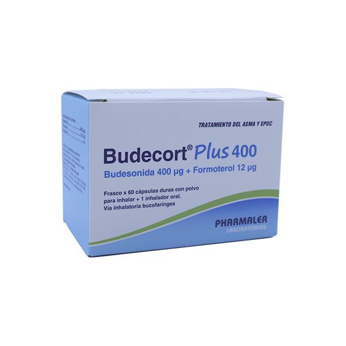 BUDECORT PLUS 400 X 60 CAPS