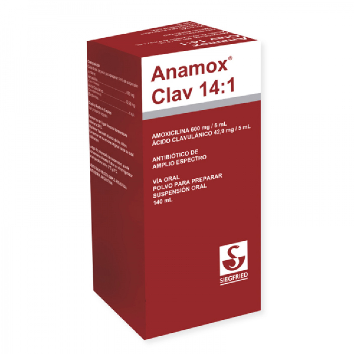 ANAMOX CLAV 14:1 SUSP X 140 ML