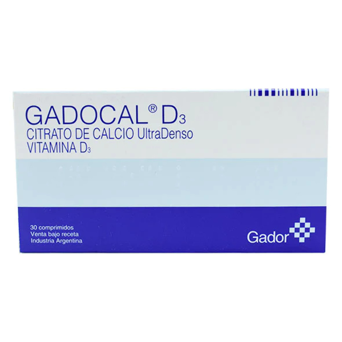 GADOCAL D3 200 MG  X 30 COMP