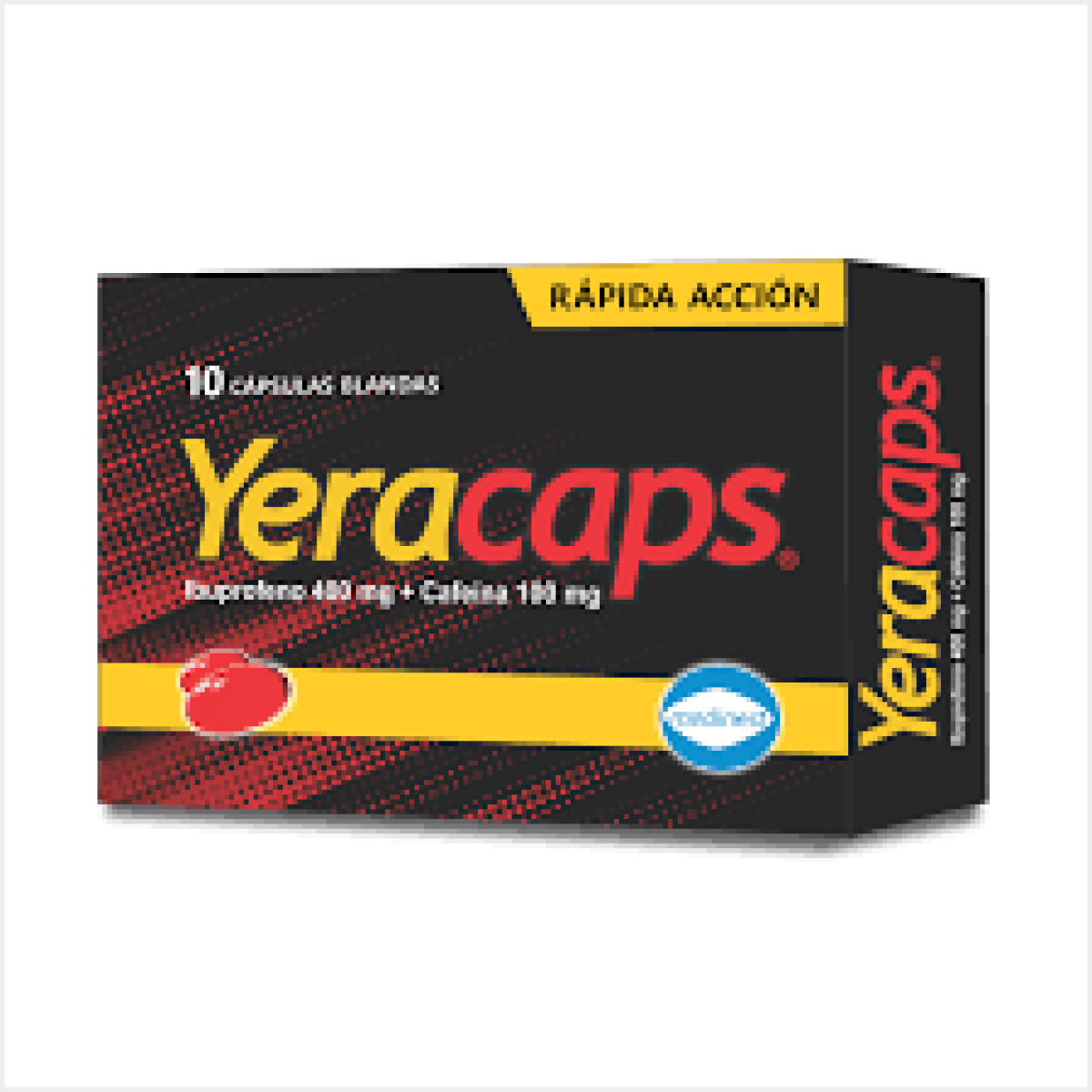 YERACAPS X 10 CAPS BLAN