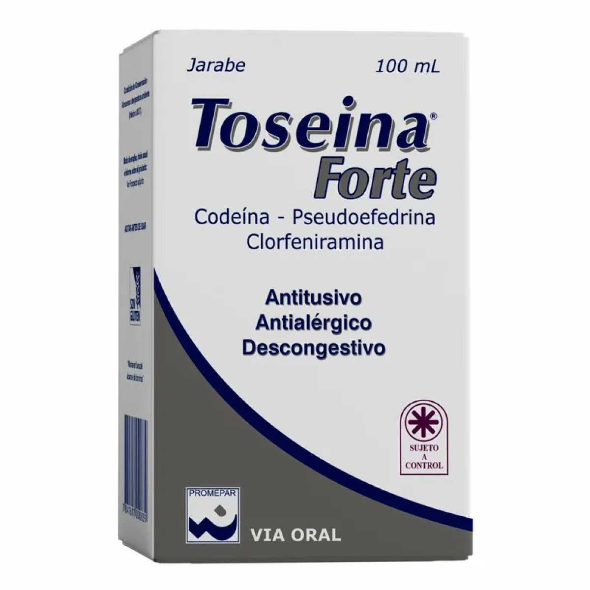 TOSEINA FORTE 10 MG JBE X 100 ML ++