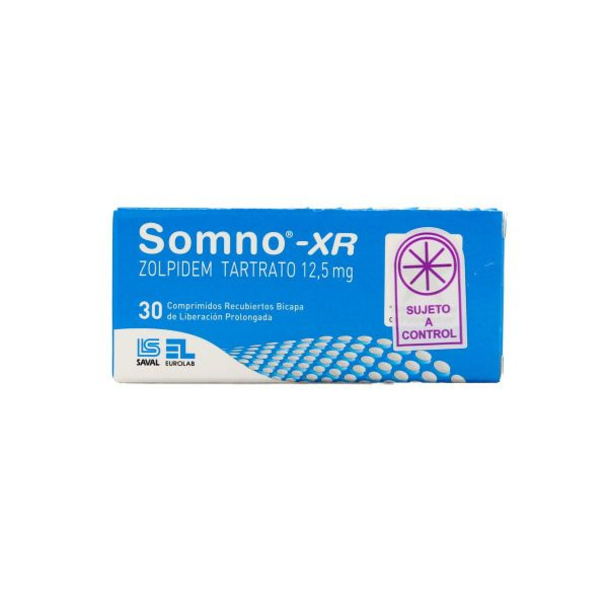 SOMNO XR 12.5 MG X 30 COMP RECUB+++