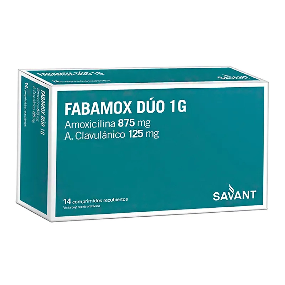 FABAMOX DUO 1 GR X 14 COMP (RA)