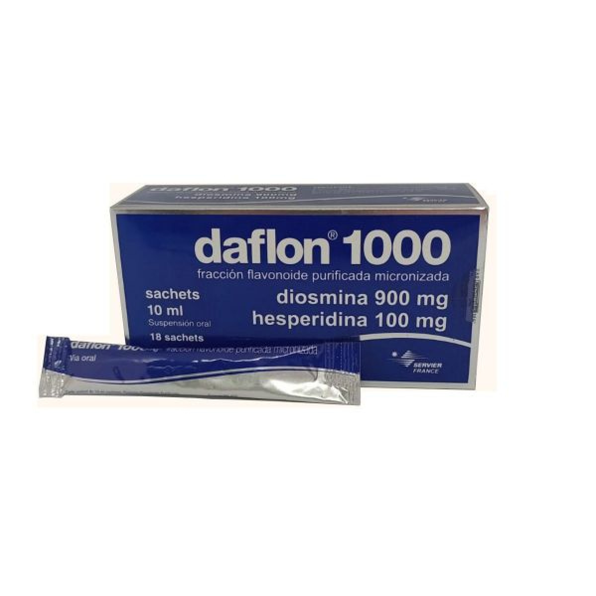 DAFLON 1000 MG X 18 SACHET 10 ML